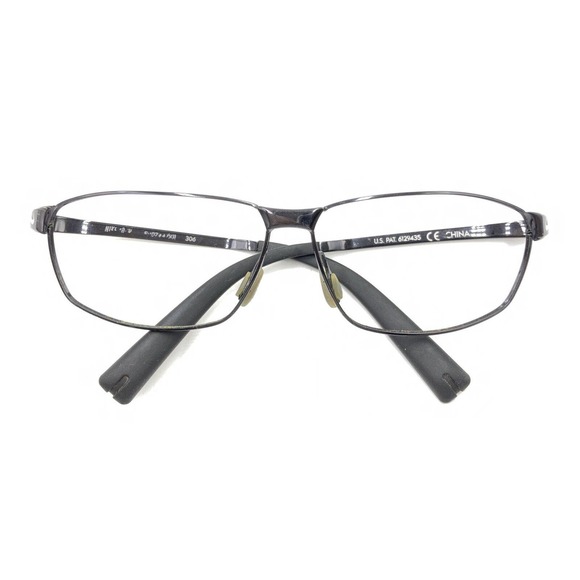 Nike Tour EV0744 001 Black Metal Rectangular Wrap Sunglasses Frames Designer - Picture 12 of 12